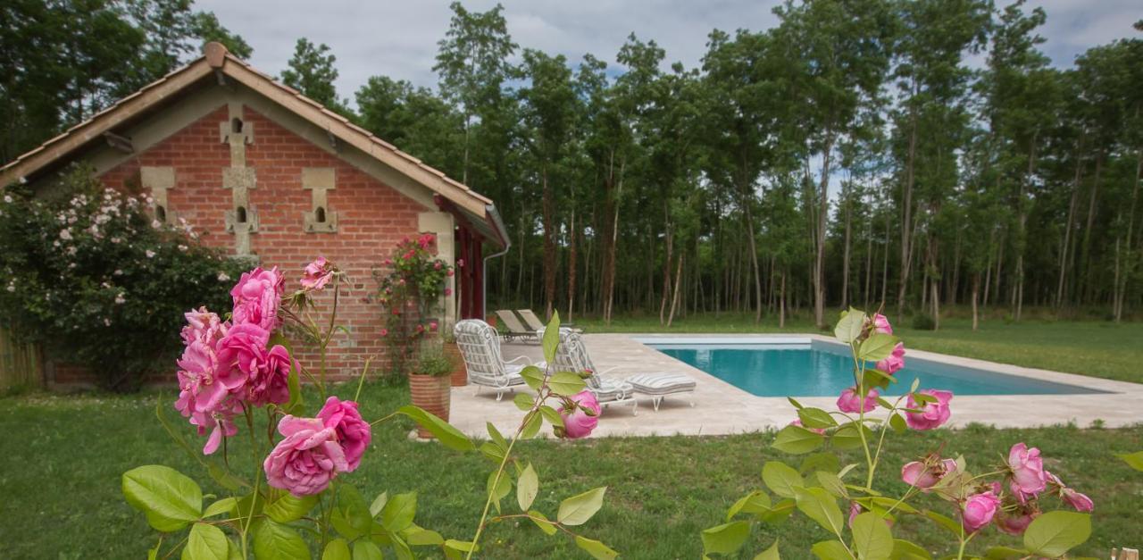 Domaine Cazenave Bed and Breakfast Budos Exterior foto